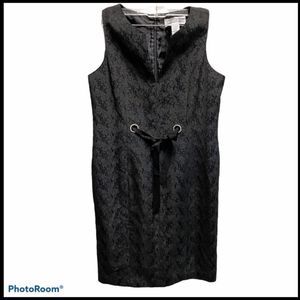 Jessica Howard size 14 embroidered sheath dress